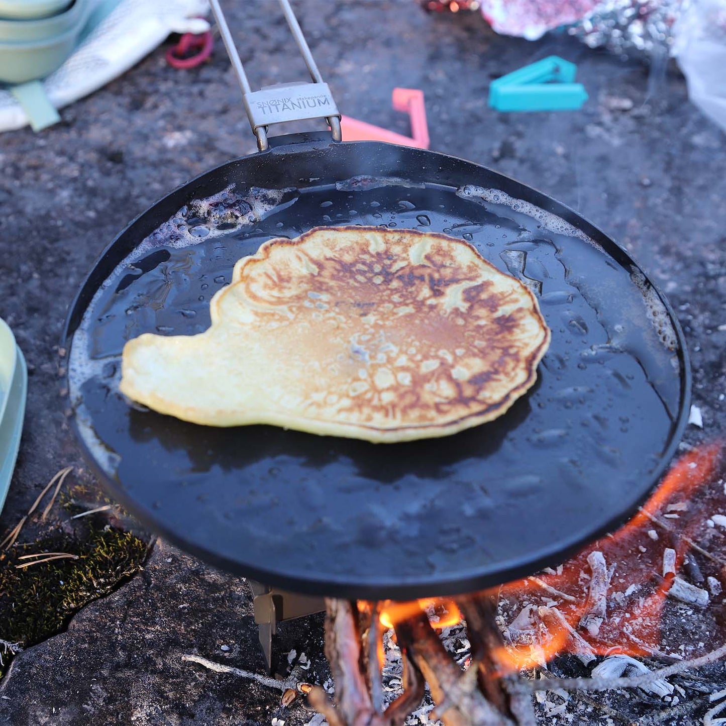 Nonstick titan stekepanne